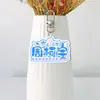Zhou Keyu Acrílico Blanco Llavero de Doble Cara Soporte para Ventilador Colgante para Bolsa Colgante para Mochila Artículos de Celebridad Diseño Personalizado