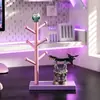 Estante pequeño con forma de pájaro, soporte para mando con temática de demonio, soporte de exhibición para mando de juego PS5, estante base, decoración de escritorio