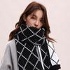 Bufanda Retro para Pareja Estilo Japonés para Mujer Invierno Gruesa Estilo Coreano Cálida de Alta Calidad Regalo de Cumpleaños para Niño Bufanda