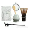 Set de Utensilios de Té de Bambú Morado: Batidor de Té, Set de Matcha, Cepillo para Revolver, Set de Batidor de 100 Púas, Empaque de Caja de Regalo para Batidor de Té, Logo Personalizable