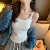 Estilo nuevo de verano dulce y picante camisola sexy de encaje para deseo puro para mujer con copas en el pecho y espalda hermosa