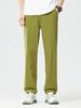 Pantalones deportivos de seda de hielo para exteriores de secado rápido para hombre, informales, de talla grande, de seda de hielo, transpirables y de alta elasticidad, pantalones deportivos holgados de pierna recta para mujer
