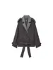 Moda Nueva Versátil Elegante Casual Traje Cuello Corbata Manga Larga Chaqueta Abrigo Otoño Invierno 2025 Transfronterizo