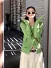 Moda de Hong Kong y Americana/¡Recomendado Ropa Nueva de Mujer Primavera 2026! Conjunto de Dos Piezas de Cárdigan Polo de Punto Trenzado