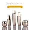 Novo Conjunto Acrílico de Cosméticos em Estoque Materiais de Embalagem Frascos Dispensadores de Produtos para Cuidados com a Pele Creme Loção Bloqueador de Luz de Camada Dupla