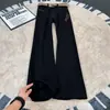 Jeans masculino de algodão puro bordado off-white cleanfit corte diagonal americano perna curva calças high street perna reta calças levemente flare