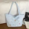 Bolsa Cruzada de Dibujos Animados Linda para Mujer 2026 Nueva Otoño Invierno Gran Capacidad Bolso de Mano Casual Bolso Escolar para Estudiante