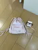 Mochila com cordão de grande capacidade estilo Ins versão coreana para mulheres, bolsa com cordão estilo japonês, mochila esportiva casual leve para viagem para mulheres
