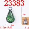 Brincos artesanais DIY brincos franja liga acessórios diy estilo coreano transfronteiriço pingente gota d'água 8 * 13mm acessórios de joias