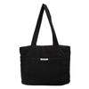 Bolsa Ligera de Algodón Espacial y Lona de Nylon Gran Capacidad Bolsa de Viaje Bolso de Mano Nuevo Estilo Coreano para Mujer Bolso de Hombro Bolso de Axila