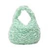 Bolsa Temperamento, Textura Macia, Bolsa de Ombro Feminina de Grande Capacidade, Bolsa Nuvem Puff Casual para Deslocamento, Nova Bolsa Plissada Japonesa e Coreana