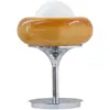 Lámpara de Mesa Huevo Tarta Celebridad de Internet Estilo Nórdico Bauhaus Mesa Decorativa Creativa de Mesita de Noche Color Té con Leche