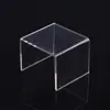 Soporte de Exhibición de Acrílico Transparente Personalizado Estante en Forma de U Estante de Almacenamiento de Joyería Estante para Zapatos Accesorios de Exhibición
