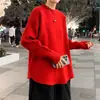 Suéter básico de otoño e invierno para hombre, estilo americano moderno, casual, holgado, suave, vintage, jersey de punto