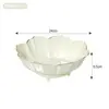 Prato de Frutas Novo Estilo, Bandeja de Doces de Plástico, Estilo Luxo Leve, Bandeja de Exibição para Mesa de Centro da Sala de Estar, Bandeja de Armazenamento Rotativa com Pé Alto, Multicolor