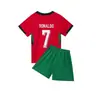2425 Popular Mismo Estilo Conjunto de Uniforme de Fútbol No. 7 Ronaldo Mbappé No. 10 Camisetas de Verano Messi para Hombre y Mujer