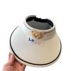 Sombrero de sol para niños sombrero de sol de verano sombrero de protección solar Niños Niñas Oso sombrero de sol sombrero de protección solar para niños Protección UV