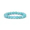 Pulsera de Piedra Ojo de Tigre Amazonás Cordón Elástico Obsidiana Citrino Ágata Pulsera de Pareja para Hombres y Mujeres Cuentas