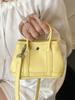 Nuevo Producto Al Por Mayor Diseño de Nicho Bolso de Mano Mini Simple Estilo Coreano Personalidad Versátil Monedero Cruzado con Textura de Grano para Mujer