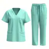 Trajes de quirófano europeos y americanos de talla grande, trajes de quirófano elásticos transfronterizos, ropa de trabajo para quirófano, suministro directo de fábrica