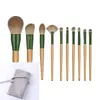 Set de 10 Brochas de Maquillaje Qingluo, Brocha Suave para Polvos, Brocha para Rubor, Pincel para Sombras de Ojos, Herramientas de Belleza para Principiantes