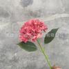 Flores Artificiales Rojo Rosa para Boda, Flores Falsas Decorativas Rojo Rosa para Arreglos de Techo y Piso de Boda, Utilería para Montaje de Escena Floral