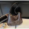 Nova Bolsa Casual para o Dia a Dia 2025 Feminina Retrô Grande Capacidade Bolsa de Ombro Outono e Inverno Textura de Alta Qualidade Bolsa Tote Multiuso