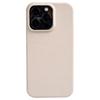 Adequado para Capa de Celular de Couro Nappa de Primeira Camada para Apple 17/16/15 Promax, Capa Protetora Semi-Coberta Anti-Queda