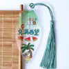 Marcadores de Página Criativos com Veios de Folha, Fofos e Inspiradores, Material Escolar, Presentes de Folha DIY para Amigos, Livros de Estudantes