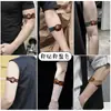 Xmxp Pegatinas de Tatuaje de Brazo Coloridas Estilo Japonés para Atraer la Fortuna Tradicional Masculino Daruma Huevo Carpa Grulla Alta Calidad Impermeables de Larga Duración