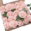 Caja de Regalo Simulación Rosa Boda Flor de Espuma Ramo de Flores Decoración de Boda Regalo Flor Artificial Boda