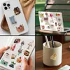 50 Hojas de Pegatinas Estéticas de Garabatos para Corazones de Niñas Guitarra Cuaderno Equipaje DIY Pegatinas Impermeables