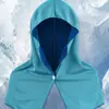 Bufanda Chal de Enfriamiento Deportivo de Secado Rápido para el Mundial, Toalla, Sudadera con Capucha para Fitness, Playa, Camping, Forma de U, Sensación Fría, Protección Solar, Pañuelo para la Cabeza