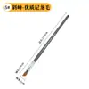 Yilaole NY827 Pincel Faca de Pincelada Diagonal com Cerdas de Nylon e Cabo Curto Pincel para Giz de Água Pincel Acrílico Conjunto de Pincéis para Pintura a Óleo
