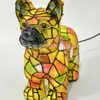 Luminária de Gato Transfronteiriça-Luminária Dachshund-Luminária Bigfoot Estátua de Resina Ornamento com Luz LED