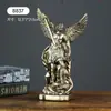 Adornos de Escritorio, Figuras del Dios Griego de la Guerra, Artesanías de Resina de Moda, Estatuas de Oficina, Regalos de Inauguración