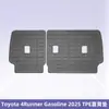 Adecuado para Toyota 4Runner 2025 Combustible Material 3D para todo clima Tpe Tapete de piso Tapete de cajuela