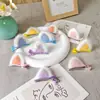 Pinza para el pelo de orejas de gato suave y linda pinza para flequillo peluda dulce y linda pinza de princesa para niñas regalo pequeño para niños en clase