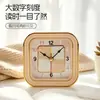 Reloj Despertador Cuadrado Simple Despertador Especial Estudiante Para Despertar Funciona con Batería Estudiante Universitario Reloj Pequeño Simple Mini