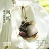 Sonajero de Cáscara de Fruta Campana Colgante Adorno Colgante para Coche Accesorios para Bolsas Regalo de Cumpleaños para Mejor Amigo Instrumento Musical Colgante Hecho a Mano