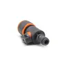 Conector Rápido de Boquilla de Válvula Directa al por Mayor, Boquilla Conector Rápido de 4 Puntas Recubierta de Goma con Válvula, Accesorios para Equipos de Lavado de Coches y Jardín