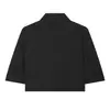 Venta al por mayor 2026 Primavera Nuevo Estilo Europeo y Americano Chaqueta Corta de Manga Corta para Mujer 63008