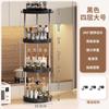 Estante de Cocina Doble Capa Giratorio Suministros para Condimentos Utensilios Estante Multicapa para Artículos Varios Almacenamiento de Cocina A partir de Una Pieza