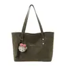 Bolsa Grande Capacidade Feminina 2026 Nova Outono/Inverno Alto Valor Estético Retro Bolsa Tote para Trabalho/Passeio Bolsa de Ombro Única