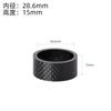 Arandela de Pipa para Bicicleta de Montaña Fibra de Carbono Bicicleta de Carretera Horquilla Dirección Espaciador de Pipa 28.6mm Anillo Arandela Delantera