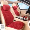 Venta al por mayor de fábrica Cojines para asiento de coche Fibra de alga Marina Juego para conductor y pasajero Fundas de cojín de asiento de látex para coche