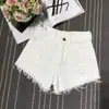 Shorts Jeans Plus Size Feminino Verão Gordo mm200 kg Solto Emagrecedor Perna Larga Cintura Alta Irmã Gorda Rasgado Linha A Hot Pants