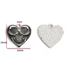 Accesorios para Joyería de Aleación con Goteo de Aceite DIY Colgantes de Mariposa Oscura Murciélago Pendientes Pendientes Pulsera Colgante W508