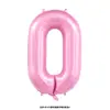 Globo Digital de Papel de Aluminio de 40 pulgadas Forma de Set de Cumpleaños Suministros de Decoración para Fiestas Globos con Números de Cumpleaños Venta al por Mayor