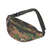 Bolsa de Cintura Nova Camuflada Transfronteiriça Pano Oxford Anti-respingo Resistente ao Desgaste Bolsa de Peito Masculina e Feminina Bolsa Transversal de Ombro para Montanhismo ao Ar Livre